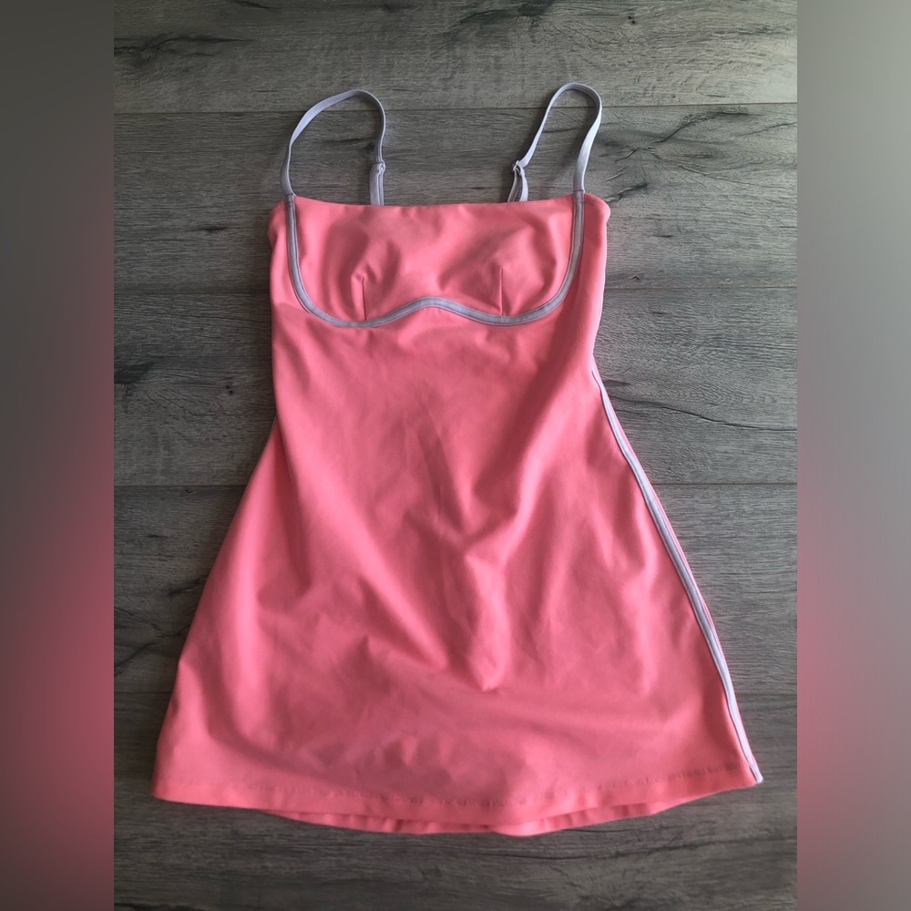 Alo Neon Bubblegum Streamline Dress